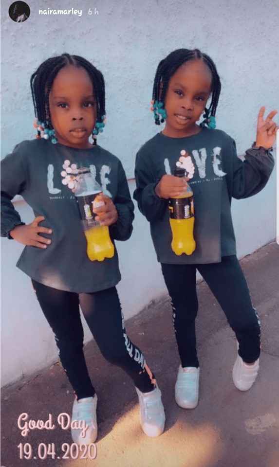 Nigerian Singer, Naira Marley Celebrates His Twins Daughter's Birthday